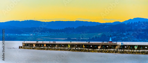 Evening Stroll on the Breakwater