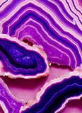 Agate crystal geode slice, beautiful patterns