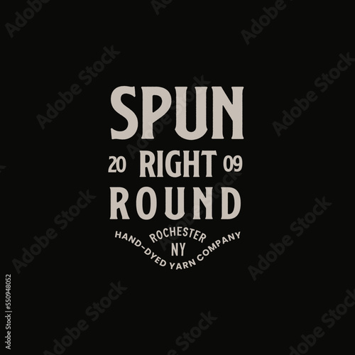 Wallpaper Mural Vintage Badge Logo Design - Vector Stamp, old classic style illustration for apparel brand, restaurant, bistro, barber shop
 Torontodigital.ca