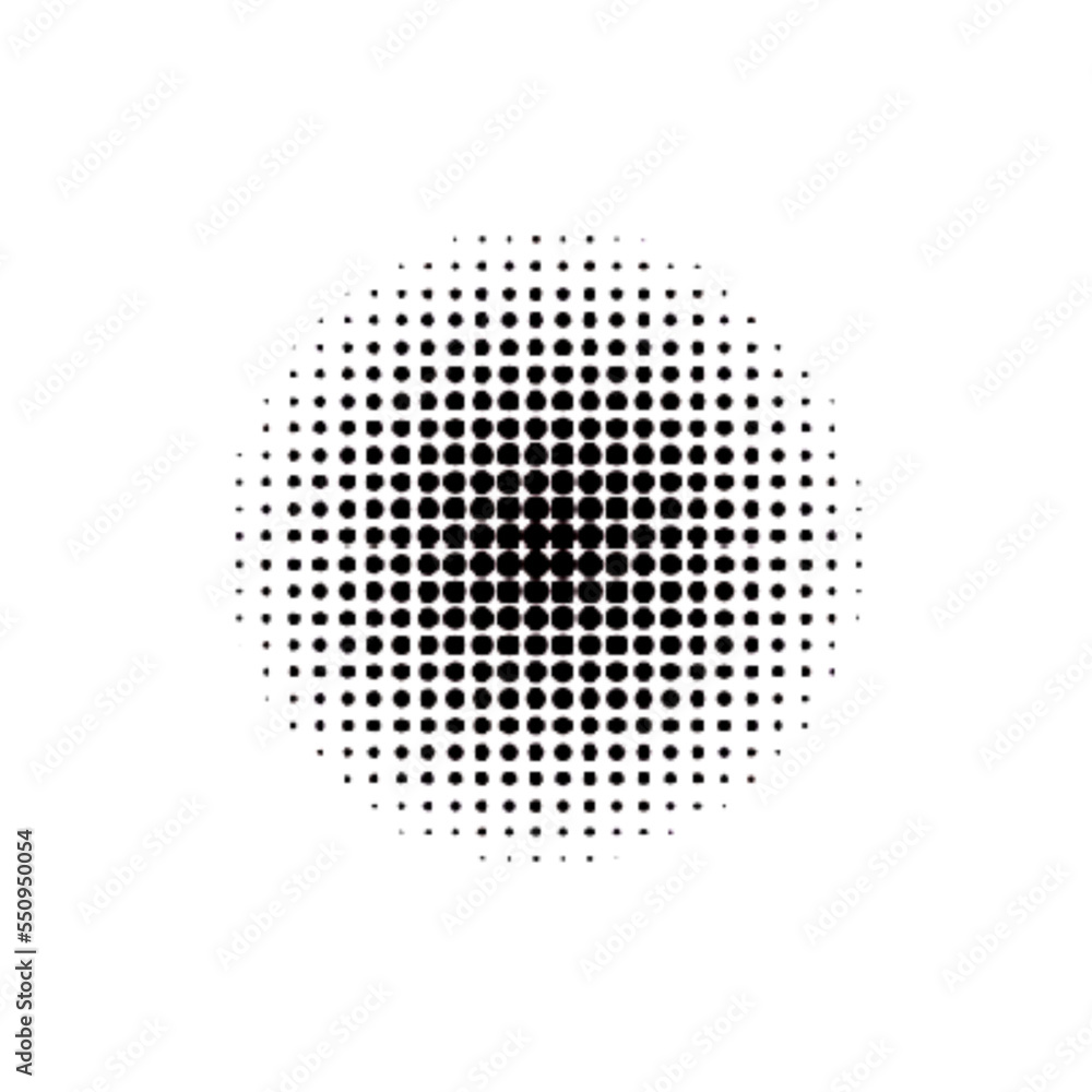 Dotted pattern design texture - pop art texture, simple circle minimal halftone - geometric shapes, polka dots
