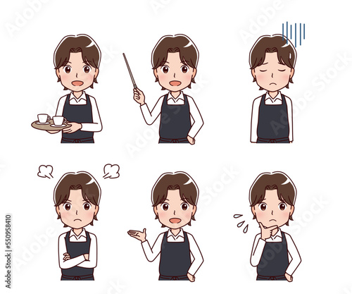 働く人々　職業のイラスト