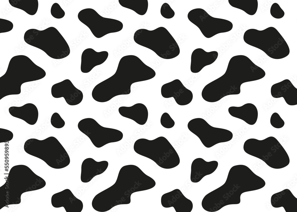 image vectorielle d'un motif de vache image vectorielle d'un motif de vache