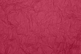 Trendy viva magenta color of 2023 background with rough surface