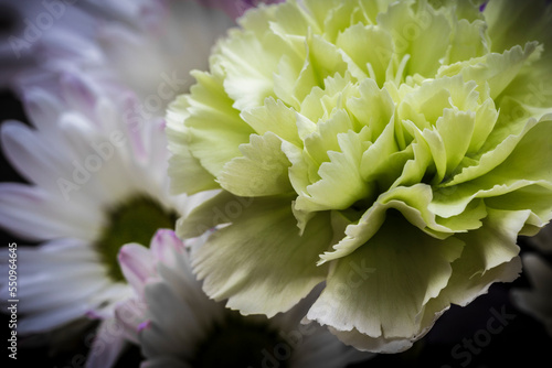 green flower