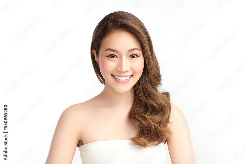 Beautiful young asian woman with clean fresh skin on white background, Face care, Facial treatment, Cosmetology, beauty and spa, Asian women portrait. Beautiful young asian woman with clean fresh skin on white background, Face care, Facial treatment, Cosmetology, beauty and spa, Asian women portrait.