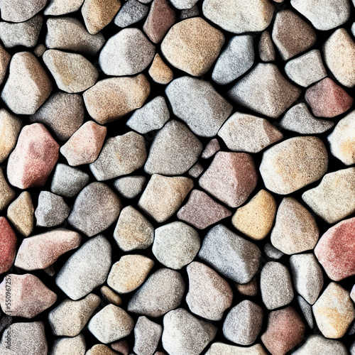 pebbles texture, tileable photo