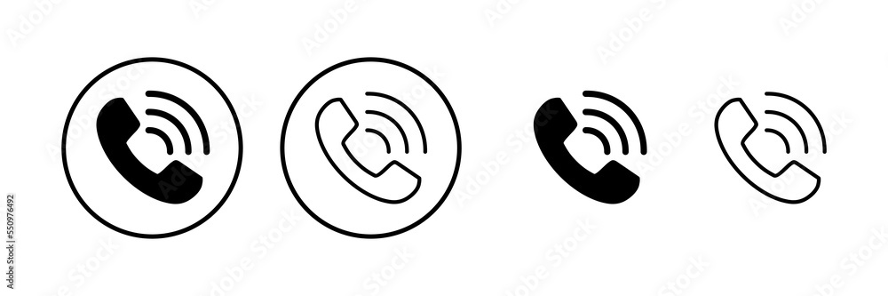 Call icon vector illustration. telephone sign and symbol. phone icon. contact us Call icon vector illustration. telephone sign and symbol. phone icon. contact us