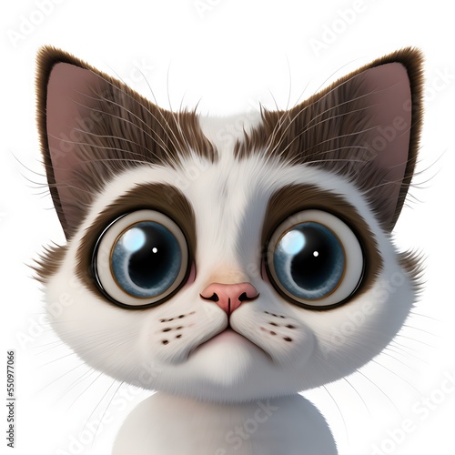 A beautiful portrait of a beloved cat, showing off its unique personality and charm.