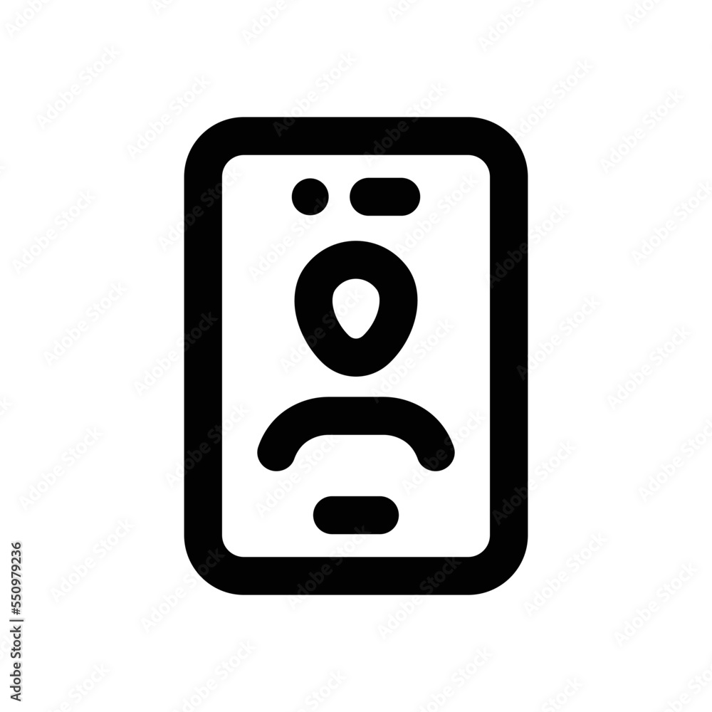 Mobile Phone User icon - vector illustration . Mobile, Phone, User, Account, Id, Picture, Profile, Smartphone, smart phone, video call, login, line, outline, icons . Mobile Phone User icon - vector illustration . Mobile, Phone, User, Account, Id, Picture, Profile, Smartphone, smart phone, video call, login, line, outline, icons .