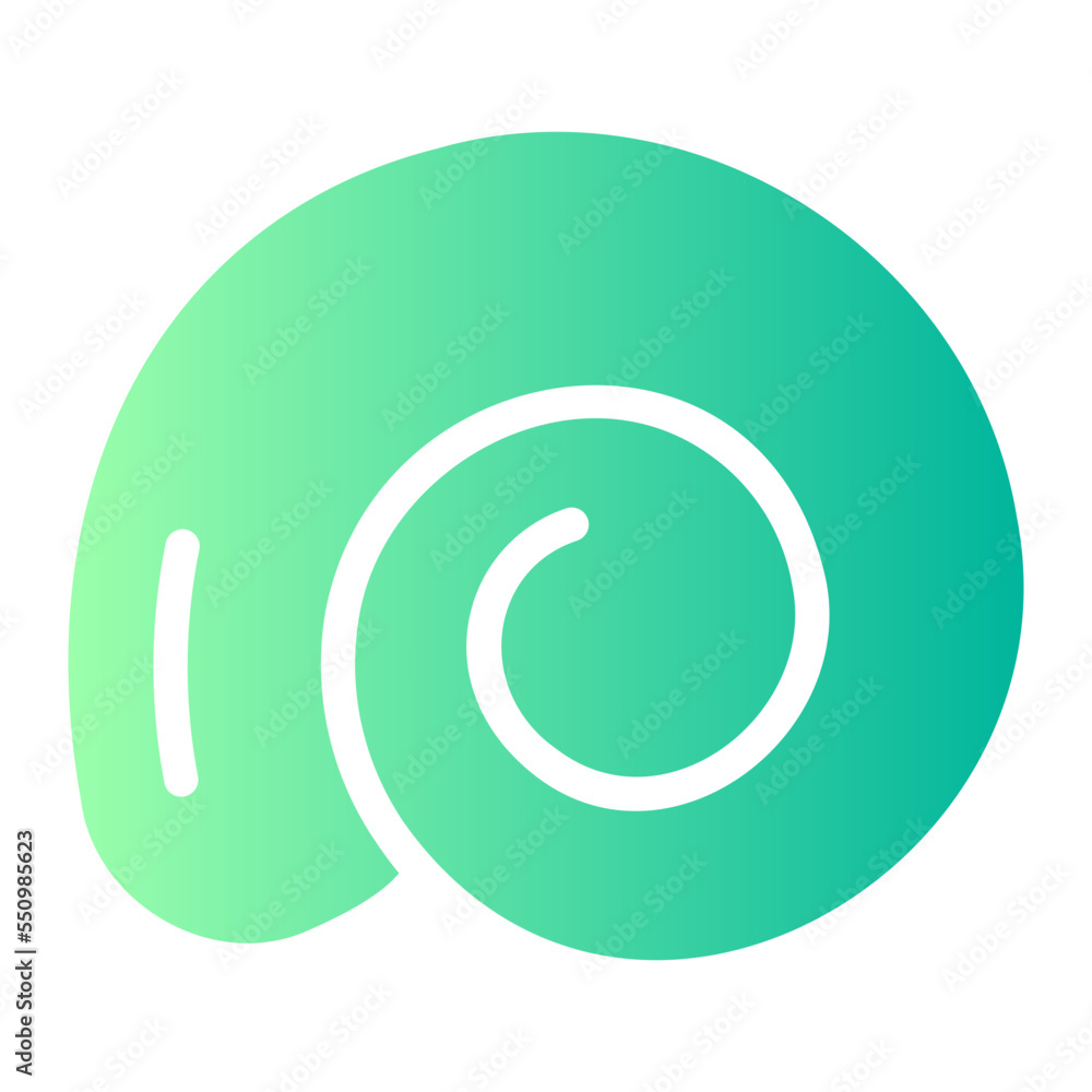 snail gradient icon snail gradient icon