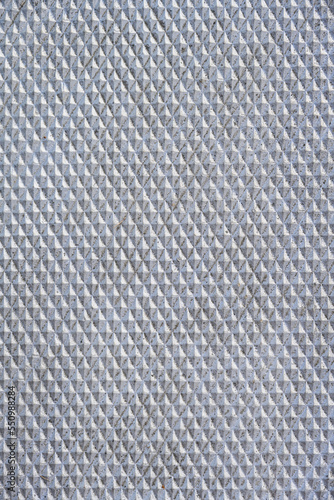 Wallpaper Mural Rough metal silver colored plate with diamond shapes, as a graphic background
 Torontodigital.ca