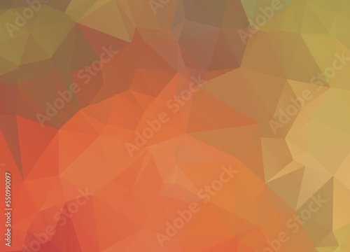 Fototapeta Naklejka Na Ścianę i Meble -  Multicolor mosaic backdrop. Geometric low polygonal background. Design element for book covers, presentations layouts, title backgrounds. Vector clip art.