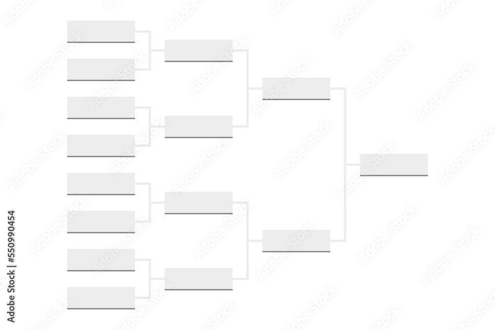 templates-of-vector-tournament-brackets-for-15-teams-blank-bracket