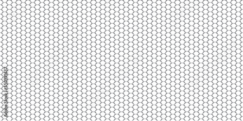 Illustration of large expanded metal mesh. Steel wiremesh in vector.