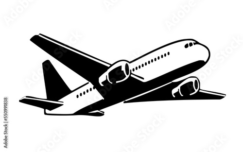 飛行機／航空機ベクターイラスト