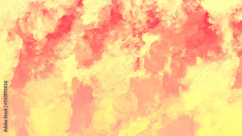 Abstract strange fire cloud background © Wagiman