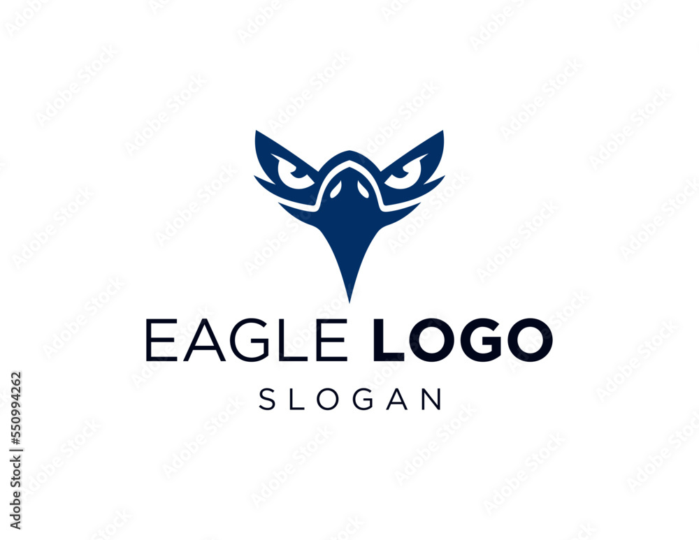 Logo about Eagle on a white background. created using the CorelDraw application. Logo about Eagle on a white background. created using the CorelDraw application.