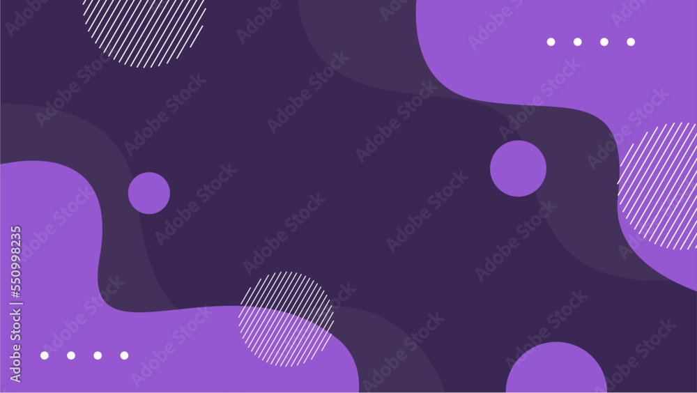 Simple purple geometric abstract vector background