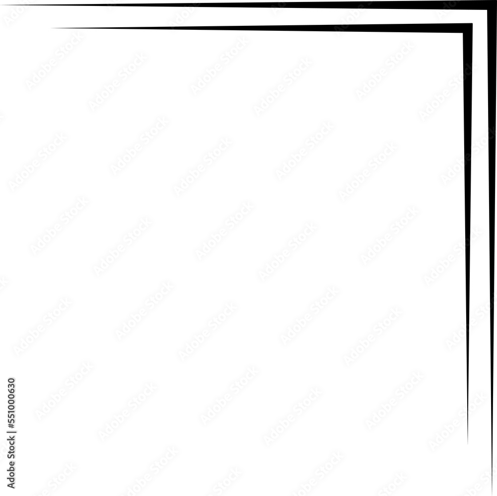 black line frame corner, border, frame decoration black line frame corner, border, frame decoration