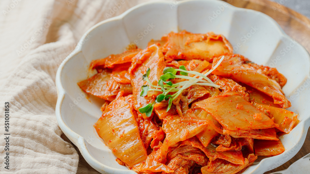 Kimchibokkeum, Stir-fried Kimchi : Well-fermented kimchi stir-fried with chopped green onion and garlic in a pan greased with oil, this is a popular side dish usually eaten with rice. It also goes wel Kimchibokkeum, Stir-fried Kimchi : Well-fermented kimchi stir-fried with chopped green onion and garlic in a pan greased with oil, this is a popular side dish usually eaten with rice. It also goes wel