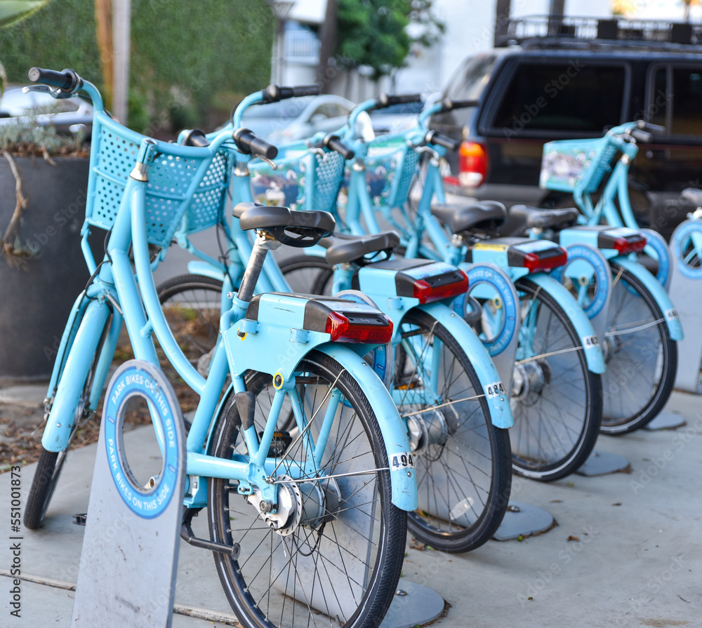 Obraz premium Sustainable and Eco Friendly Transportation