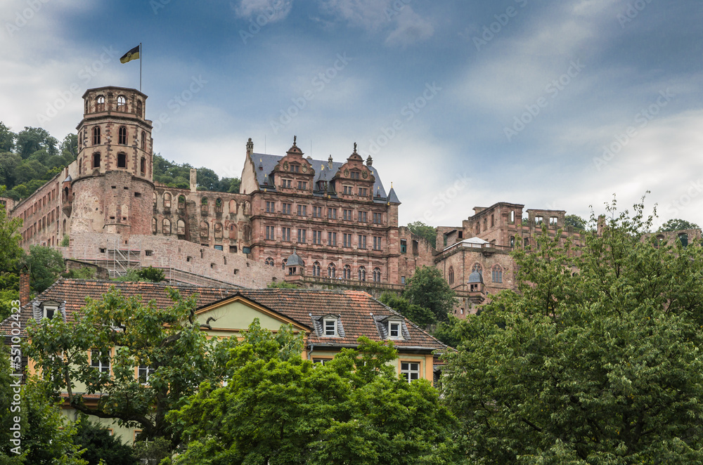 Heidelberg Castle, Heidelberg, Baden-Wuerttemberg, Germany