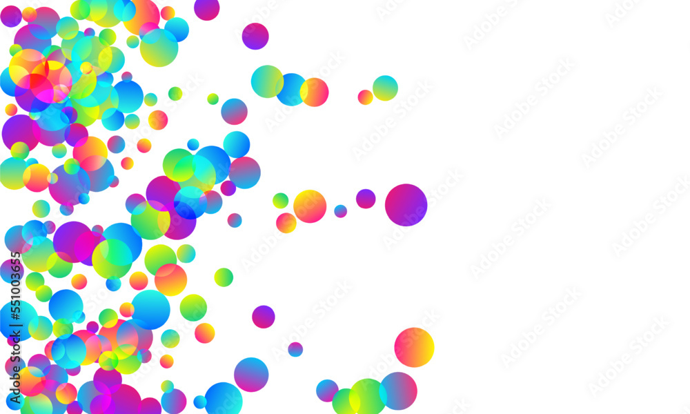 Decorative party confetti scatter vector background. Rainbow round elements christmas vector. Surprise burst flying confetti. Prize event decoration illustration. Gift streamers. Decorative party confetti scatter vector background. Rainbow round elements christmas vector. Surprise burst flying confetti. Prize event decoration illustration. Gift streamers.