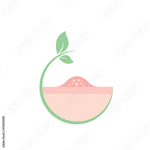 acne care icon vector concept design template