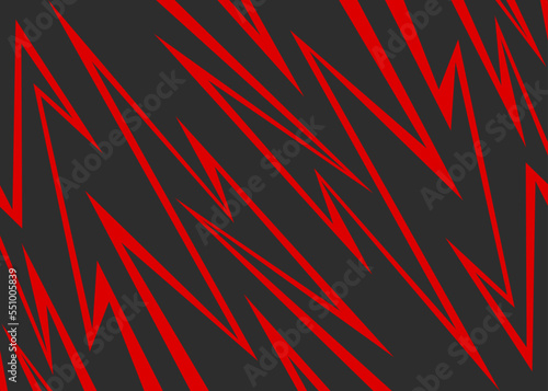 Abstract background with reflective arrow lines pattern
