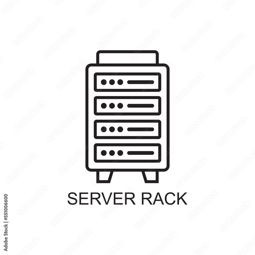 server rack icon , storage icon server rack icon , storage icon