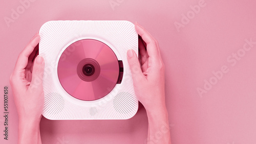 Bild auf Leinwand Color of year 2023 Viva Magenta