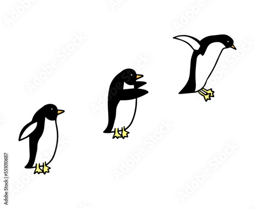 ホップステップジャンプ　ファーストペンギン