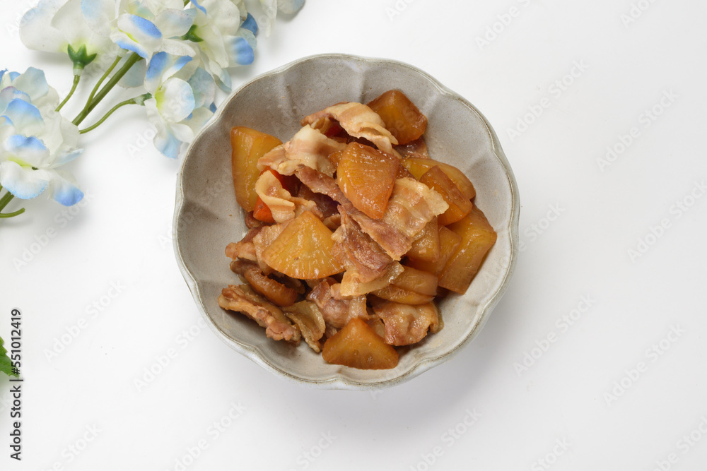 豚バラと大根の煮物 豚バラと大根の煮物