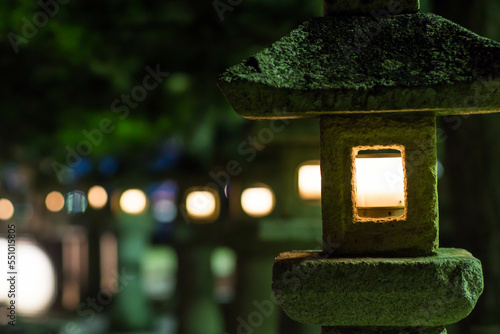 Wallpaper Mural 広島 夜の厳島神社を照らすどこまでも続く灯籠
 Torontodigital.ca