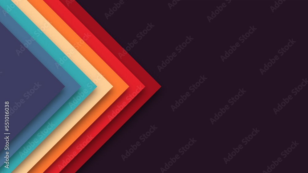 Abstract geometric 1970's 1980's 1960's colorful background with retro colors. Realistic design in futuristic retro style. Vector illustration. Abstract geometric 1970's 1980's 1960's colorful background with retro colors. Realistic design in futuristic retro style. Vector illustration.