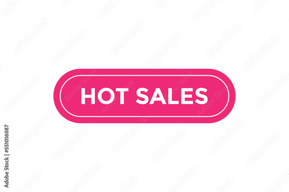 Hot sales button. web banner template Vector Illustration
Hot sales button. web banner template Vector Illustration