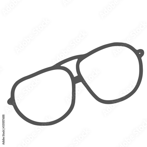 Travel Set outline Glasses