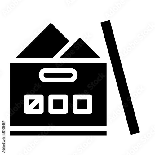 box documentation doctument keeping icon