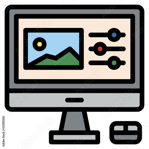 editing image computer hobby icon