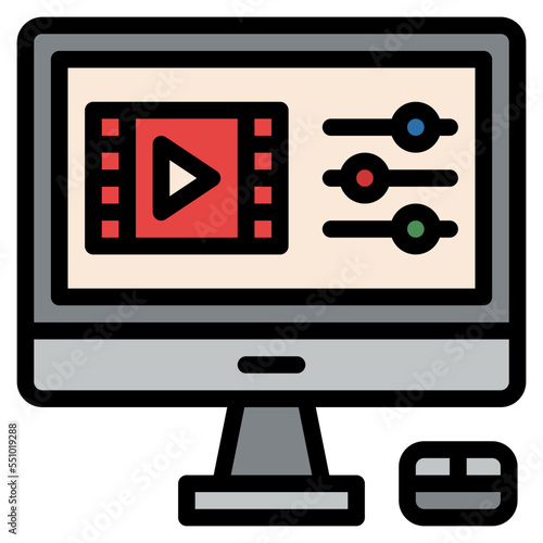 editing video tool hobby icon