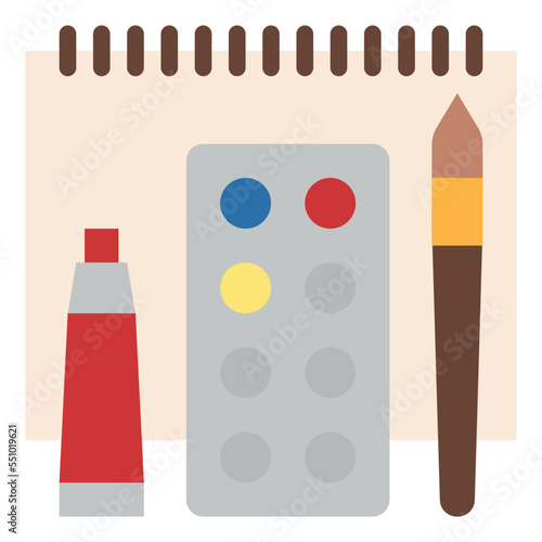 painting art drawing hobby icon