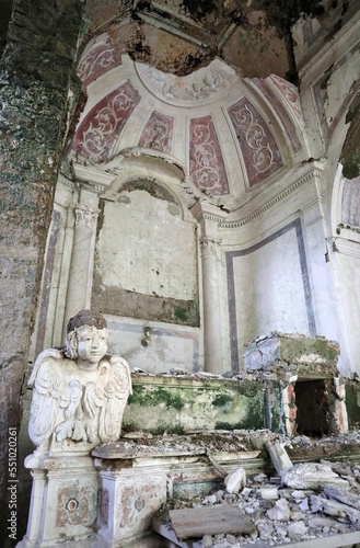 Lancusi - Abside degradato della Chiesa di San Giovanni Battista photo