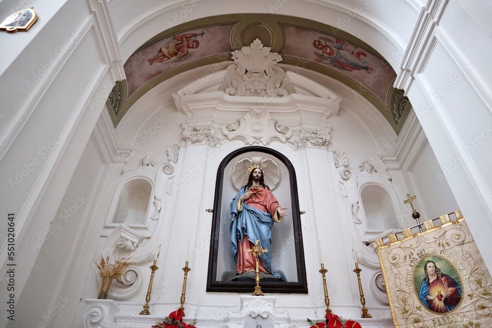 Obraz premium Mercato San Severino - Cappella del Sacro Cuore nella Chiesa di Sant'Anna