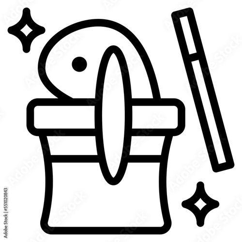 magic rabbit spell hobby icon