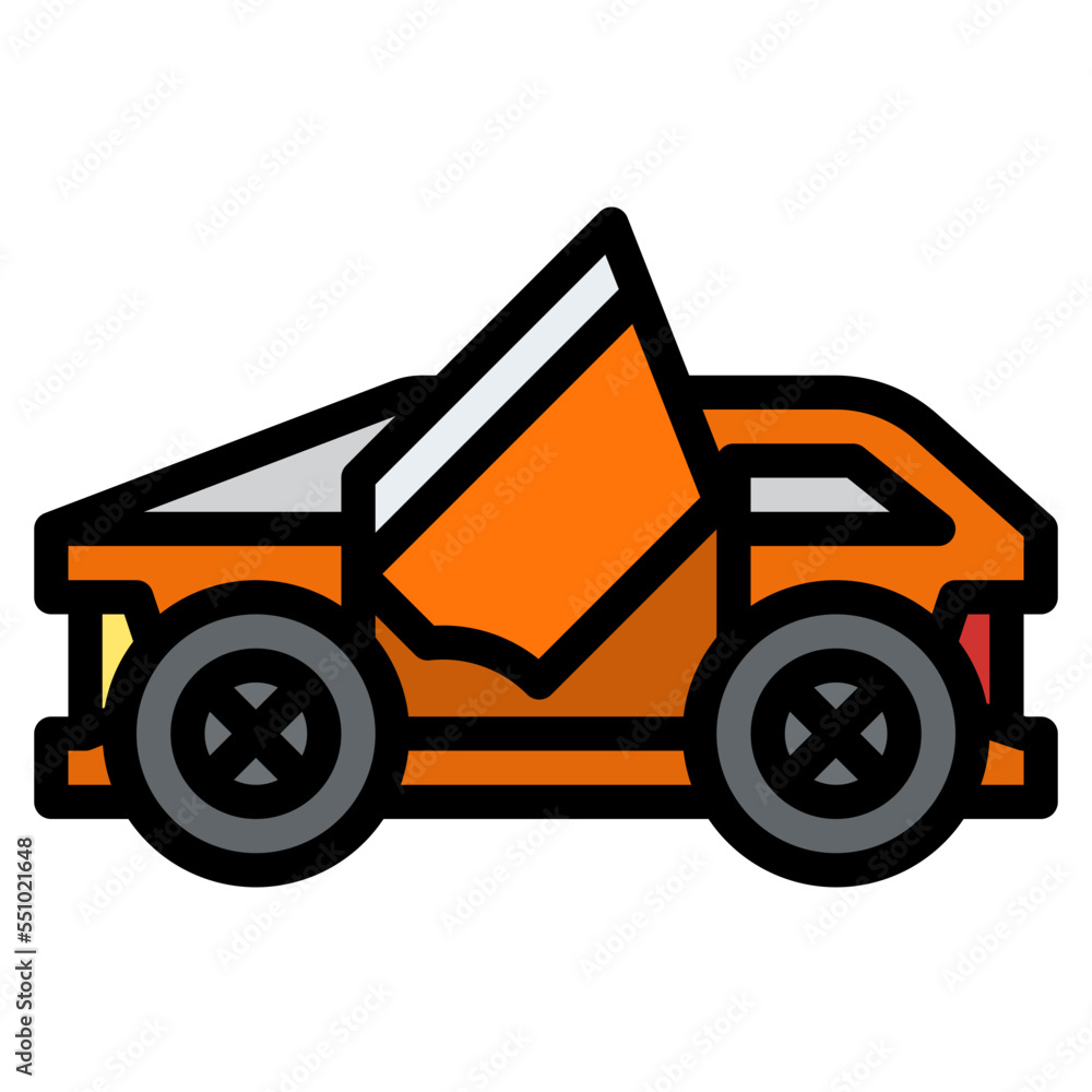 sport car vehicle transport transportation icon