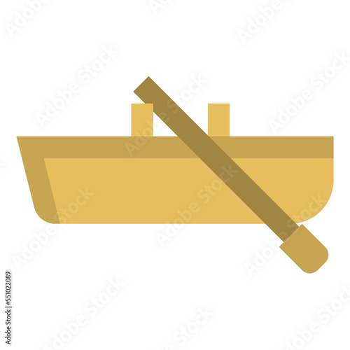rowboat vehicle transport transportation icon