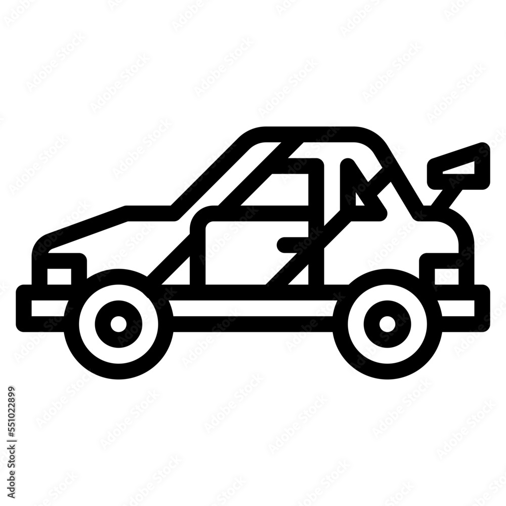 racing car vehicle transport transportation icon