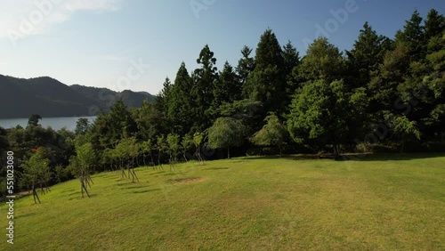 Wallpaper Mural 山陰海岸国立公園かぶと山公園　ドローン空撮 Torontodigital.ca