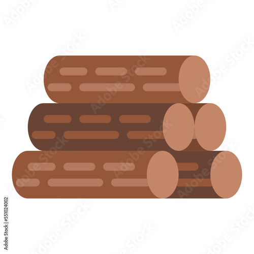 firewood wood farm farming icon