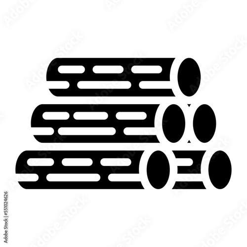 firewood wood farm farming icon